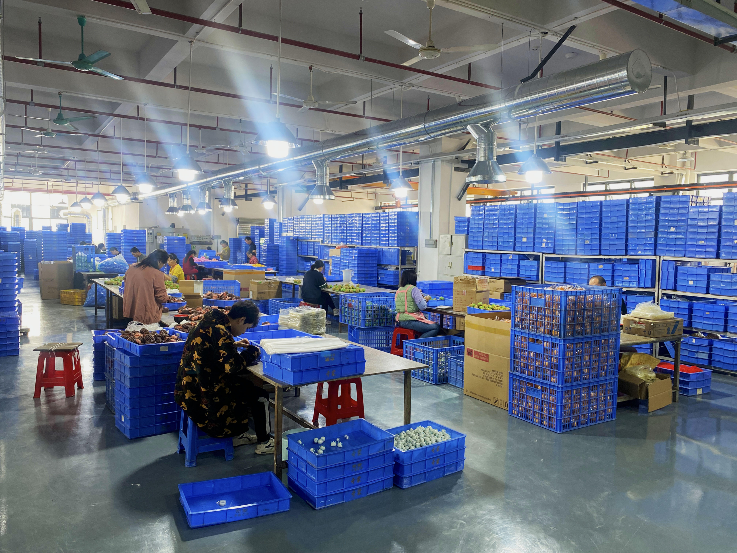Multi-factory network across China